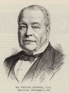 William Chappell, FSA (gravering) af English School