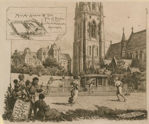 Herr und Frau Andrew W. Tuer Tee und Tennis im Church Walk Garden