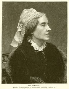Fru Gladstone af English School