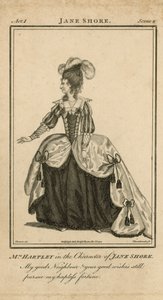 Mrs Hartley i karakteren af Jane Shore af English School