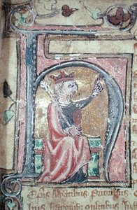 Ms Gen 336 f.10r King af English School