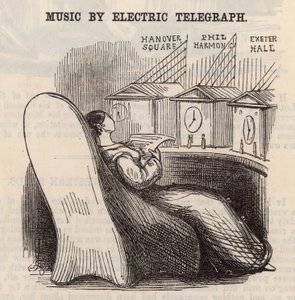 Musik ved elektrisk telegraf af English School