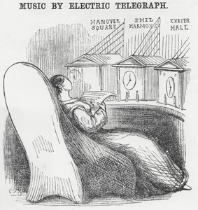 Musik ved elektrisk telegraf af English School