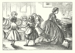 Musical Fright (gravering) af English School