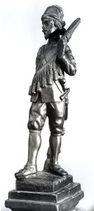 Musketer, 1638 (udskåret træ)