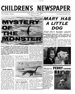 Mystery of the Monster, forside af 