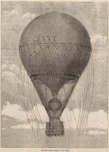 Nadars kæmpe ballon i Paris af English School