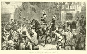 Napoleon III og Prinsgemalen i Boulogne af English School