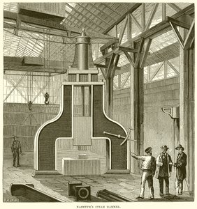 Nasmyths Steam Hammer af English School