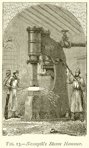 Nasmyths Steam Hammer af English School