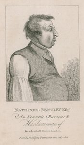 Nathaniel Bentley Esq, en excentrisk karakter og hardwaremand fra Leadenhall Street, London af English School