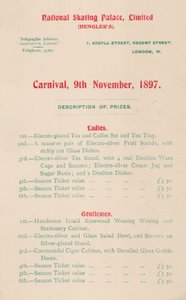 Karneval på det nationale skøjtepalads af English School