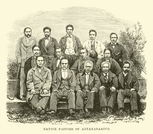 Indfødte præster i Antananarivo af English School