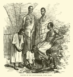 Natives of the Grand-Bassam, Ivory Coast  af English School