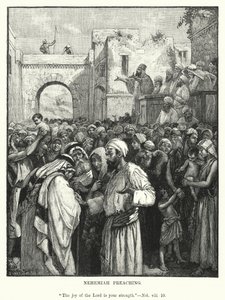 Nehemias prædiker (gravering) af English School