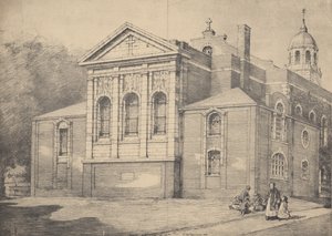 New Chancel, Clapham Church, Surrey af English School