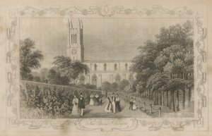 New Church, Brompton, London af English School