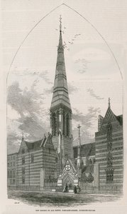 New Church of All Saints, på Margaret Street på Cavendish Square af English School