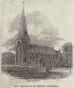 New Church of St Seiriol, Holyhead (gravering) af English School