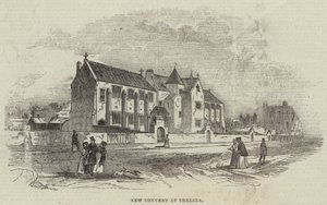 Nyt kloster i Chelsea (gravering) af English School