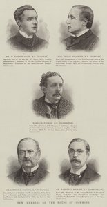 Nye medlemmer af Underhuset (gravering) af English School