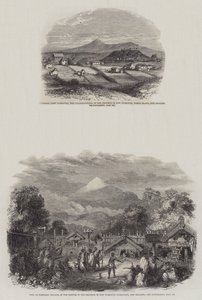 New Plymouth i New Zealand (gravering) af English School