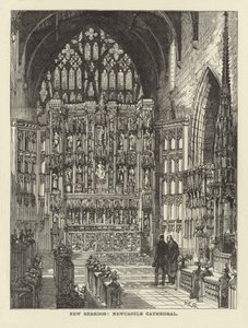 New Reredos, Newcastle Cathedral af English School