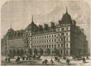 Nye bygninger i Grosvenor Place, London af English School