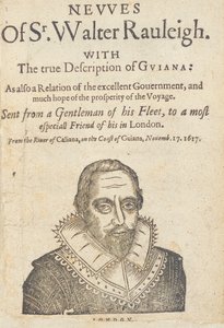 Nachrichten von Sir Walter Raleigh von English School