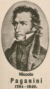 Niccolo Paganini (dybtryk) af English School