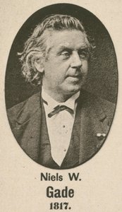 Niels Wilhelm Gade (gravure) af English School