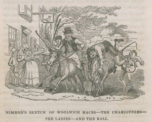 Nimrods Skizze der Woolwich-Rennen von English School