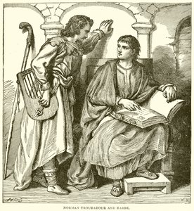 Norman Troubadour og Pram af English School