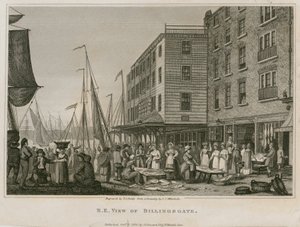 Nordøst udsigt over Billingsgate af English School