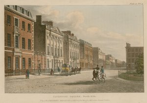 Nordsiden af Cavendish Square, London af English School