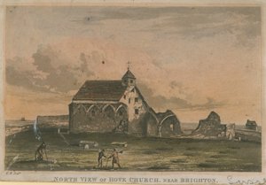 Nordansicht der Hove Church von English School