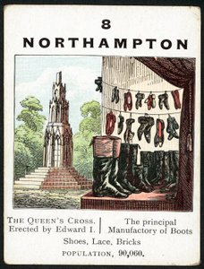 Northampton (farve litho) af English School