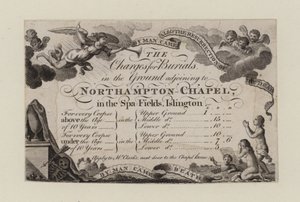 Northampton Chapel, byttekort af English School