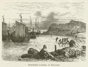 Nordmænd lander i England af English School