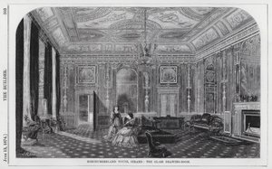 Northumberland House, Strand, Glasstuen (gravering) af English School