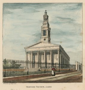 Norwood Church, Lambeth, London af English School