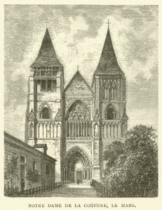 Vor Frue af Couture, Le Mans (gravering) af English School