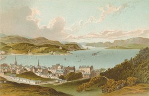 Oban Bay og Sound of Kerrera af English School