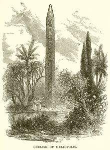 Obelisk af Heliopolis af English School