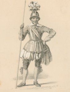 Officer af Pikemen, 1650 af English School