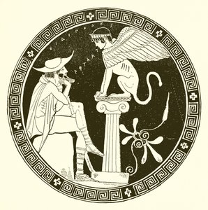 Oidipous og Sfinxen af English School