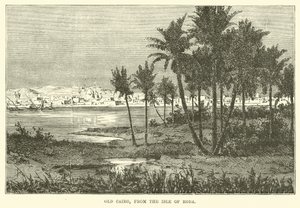 Old Cairo, fra Isle of Roda af English School