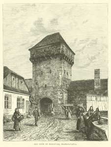 Den gamle port til Kolozsvar, Transsylvanien af English School