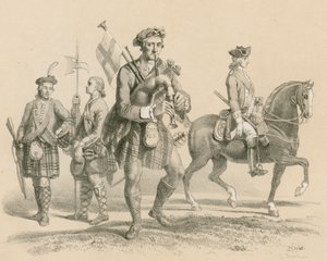 Old Highland Brigade og Livgarde af English School