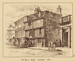 Alte Häuser, Lendal, abgerissen